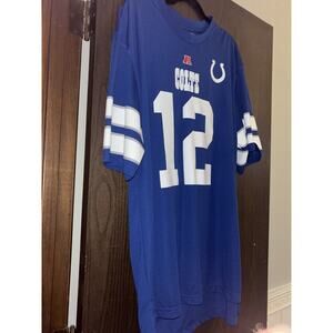 Andrew Luck #12 Indianapolis Colts Jersey Youth XL Blue Minty